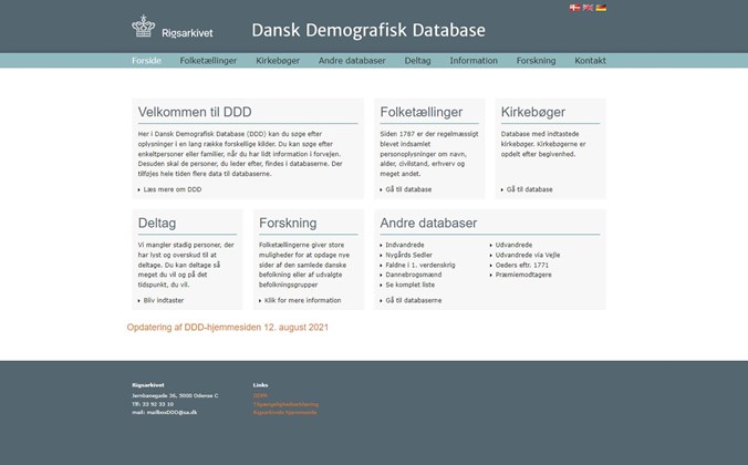 Dansk Demografisk Database